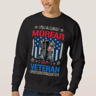Sweatshirt Hommes Fier Papa Morfar Et Vétéran Nous Fête des p