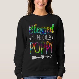 Sweatshirt Hommes Heureux D'Être Appelé Poppy Fête des pères