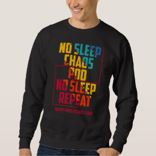 Sweatshirt Hommes heureux première Fête des pères Fête des pè