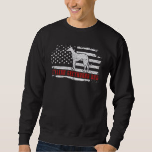 Sweatshirt Hommes Italien Greyhhop Papa Distressed American F
