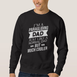 Sweatshirt Hommes Je suis un père de parapente comme un papa