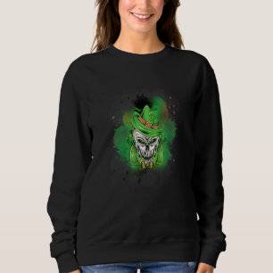 Sweatshirt Hommes Jour de la Saint Patrick unique Cool de crâ