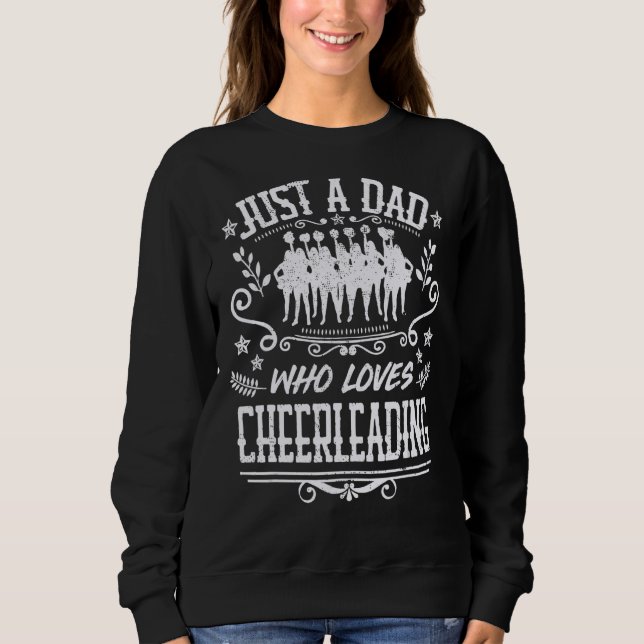 Sweatshirt Hommes Juste Un Père Qui Aime Cheerleade Cheerlead (Devant)