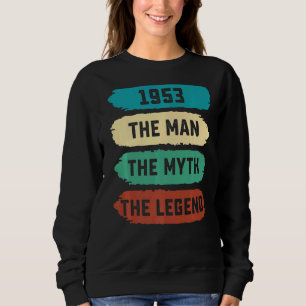 Sweatshirt Hommes La légende du mythe humain 1953 69e anniver
