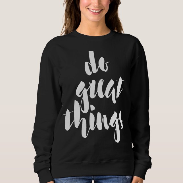 Sweatshirt Hommes Les Femmes Font De Bonnes Choses (Devant)
