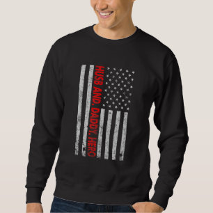 Sweatshirt Hommes Mari Daddy Hero Police Officier Sheriff Dep