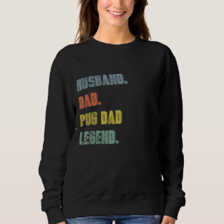 Sweatshirt Hommes Mari Papa Carlin Papa Légende Vintage Père 