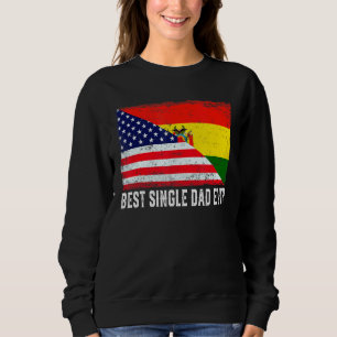 Sweatshirt Hommes meilleur père célibataire jamais Bolivie Dr