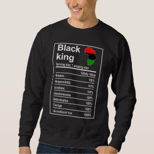 Sweatshirt Hommes Noirs Mois Histoire Hommes Africains Noirs 