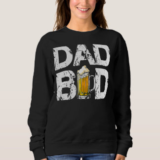 Sweatshirt Hommes Papa Bod Beer Boire Équipe Alcool Père
