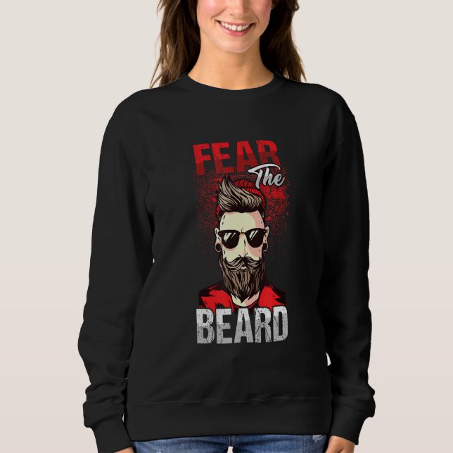 Sweatshirt Hommes Peur Beard Full Beard Hipster Beardy Man (Devant)