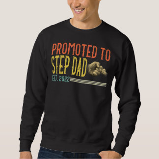 Sweatshirt Hommes Promus À Étape Papa 2022 Pour Nouveau Papa 