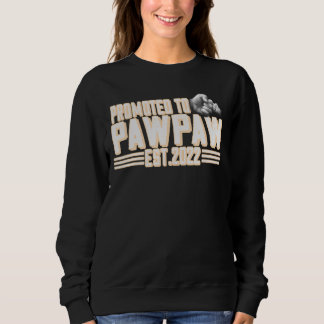 Sweatshirt Hommes Promus À Pawpaw 2022 Nouveau Papa Première