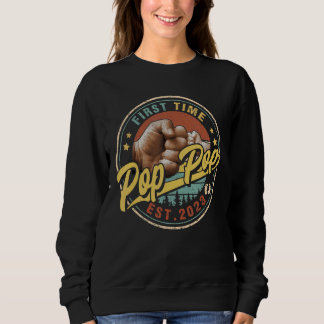 Sweatshirt Hommes Promus À Pop Pop Pop 2023 Pour Nouveau Papa