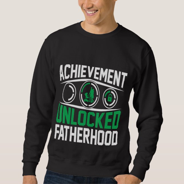 Sweatshirt Hommes Réalisation Fête des Pères de la Patrie Dév (Devant)