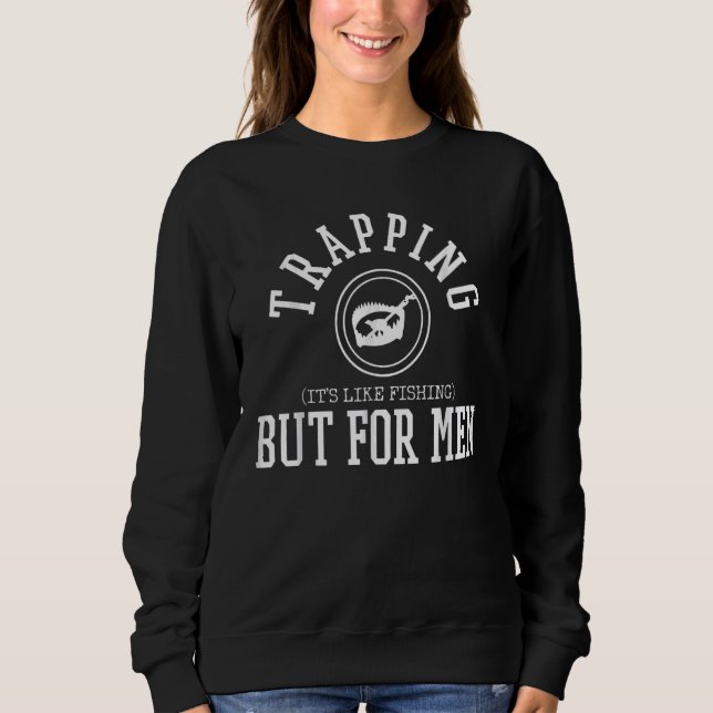 Sweatshirt Hommes Trapper Trapper Chasse Pêche Hommes (Devant)
