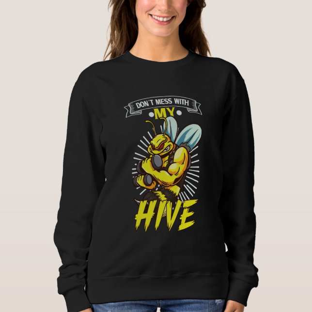 Sweatshirt Honey Bee Beekeeping Beekeeper Honeybee Apiary Api (Devant)