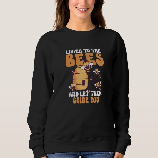 Sweatshirt Honey Bee Beekeeping Beekeeper Honeybee Beekeeping (Devant)