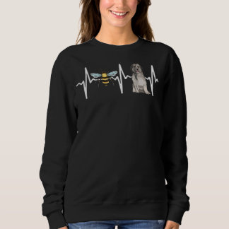 Sweatshirt Honey Bee Pyrénéenne Berger Heartbeat Chien
