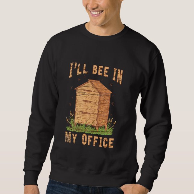 Sweatshirt Honeypeb Bee Honey Farmer Bee Hive Beekeeper (Devant)
