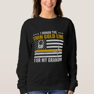 Sweatshirt Honneur Pour Ma Grand-Mère Fier 911 Dispatcher Fam