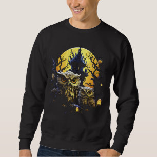 Sweatshirt Hoot Va Là Une Rencontre De Chouette Éffrayante