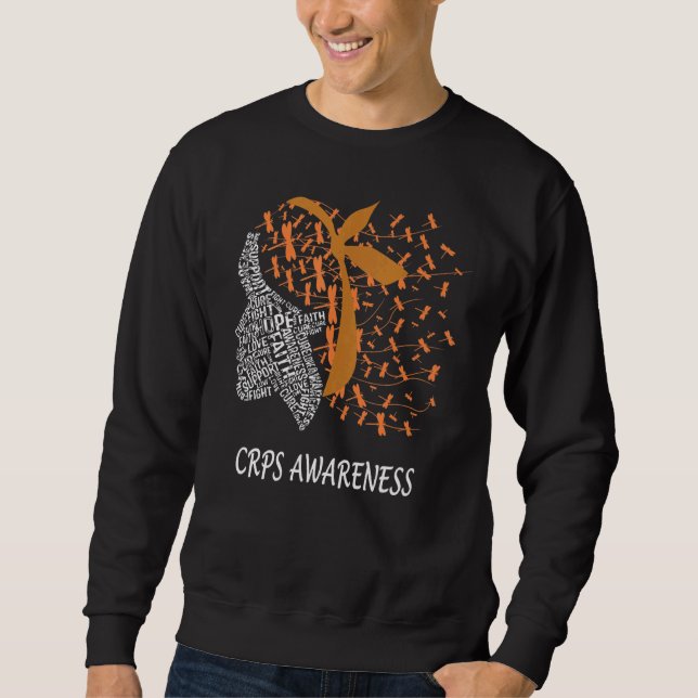 Sweatshirt Hope Fight Cure Support Cris Sensibilisation Drago (Devant)