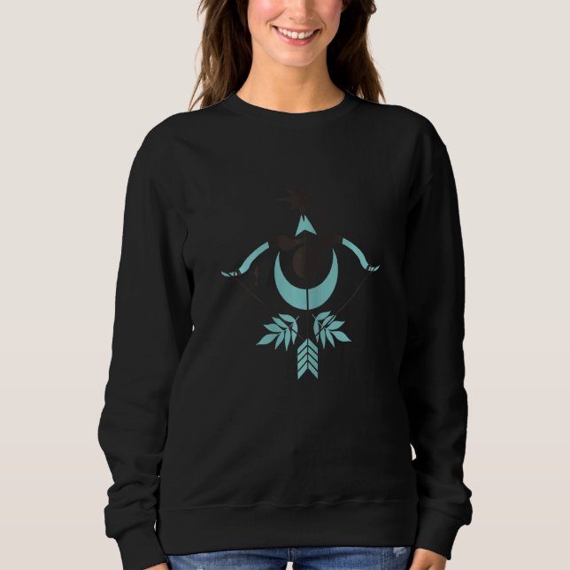 Sweatshirt Horoscope Astrologie Sagittaire Femmes Adolescente (Devant)