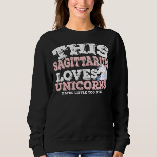 Sweatshirt Horoscope SIGNE Zodiaque Sagittaire Aime les licor