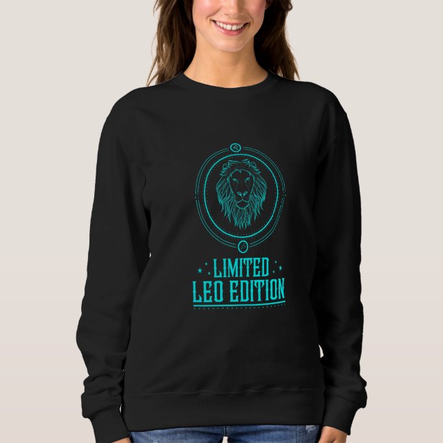 Sweatshirt Horoscope Signes Zodiac Leo I Lion Edition (Devant)