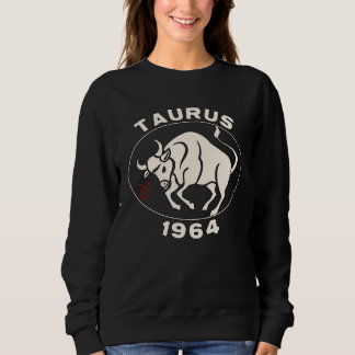 Sweatshirt Horoscope Zodiac Sign Bull Taurus 1964