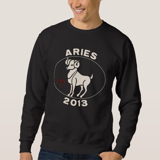 Sweatshirt Horoscope Zodiac Sign Ram Aries 2013 (Devant)