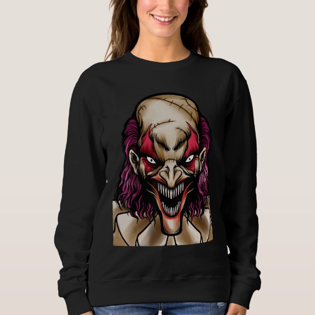 Sweatshirt Horreur clown Halloween 1 (Devant)