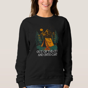 Sweatshirt Hors de la ville Camping Forest Camper Woods Rando