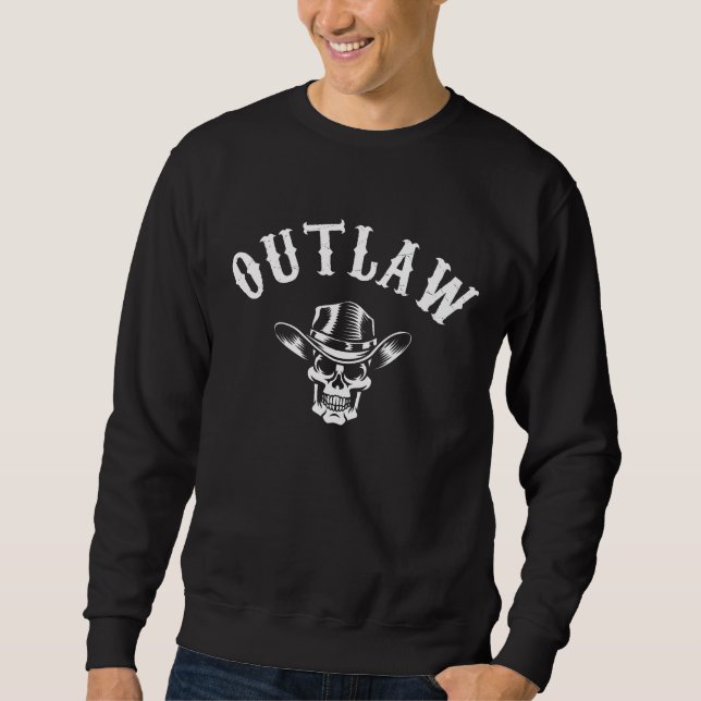 Sweatshirt Hors-la-loi Rebelle (Devant)