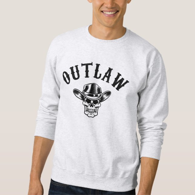 Sweatshirt Hors-la-loi Rebelle (Devant)
