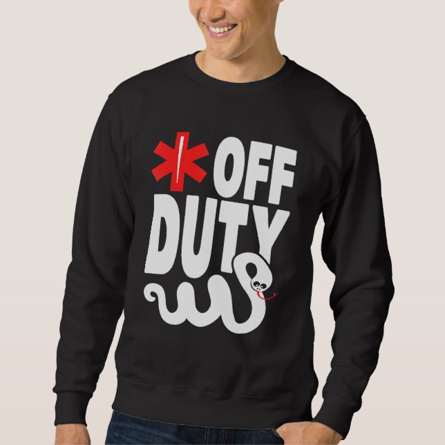 Sweatshirt Hors Service - Paramètre Emt Ems (Devant)