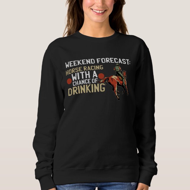 Sweatshirt horse racing derby horse betting race horser owner (Devant)