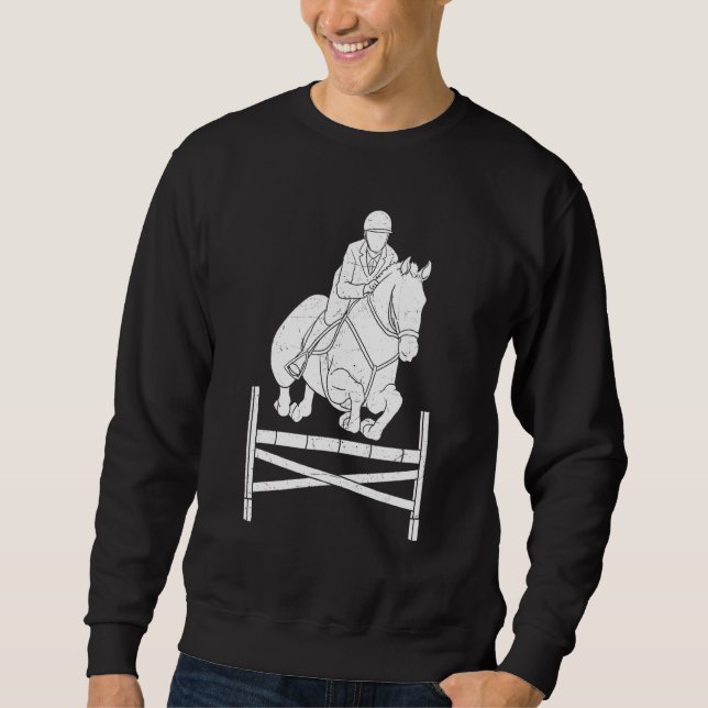 Sweatshirt Horse Show Equestria Jump Front Showjumping Compe (Devant)