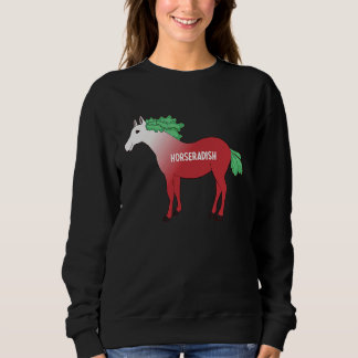 Sweatshirt Horseradish Horse Whisperer Animal Farming Radish