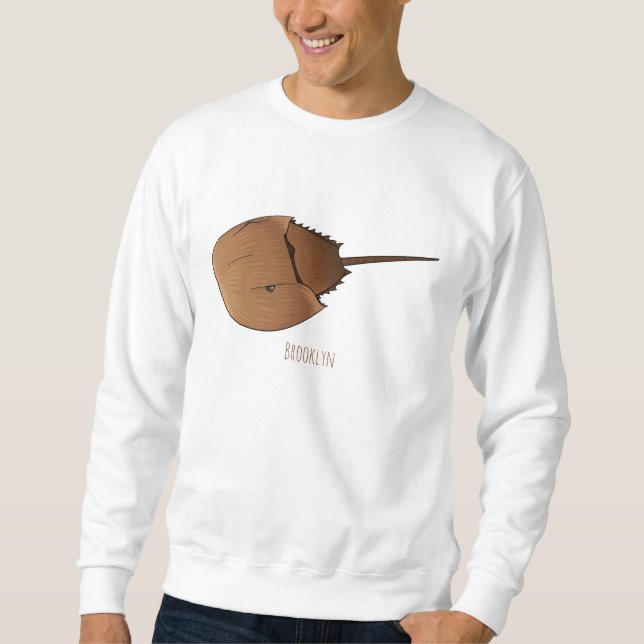 Sweatshirt Horseshoe crab (Devant)