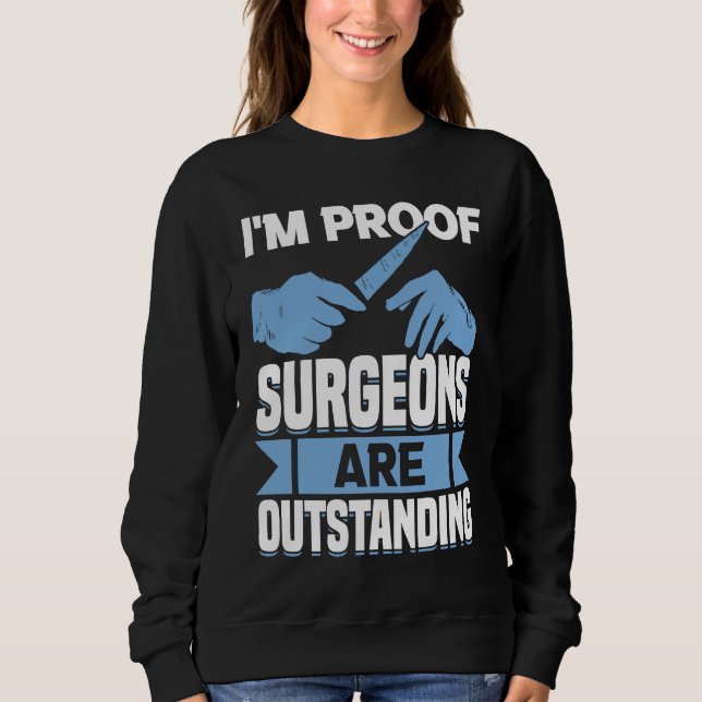 Sweatshirt Hospital Surgery Medical Doctor Surgeon  1 (Devant)