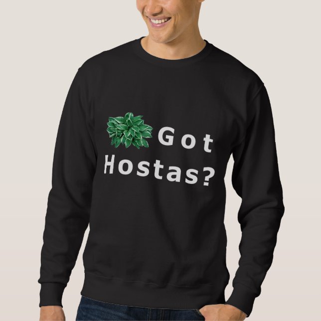 Sweatshirt Hostas Garden Plante Gardening (Devant)