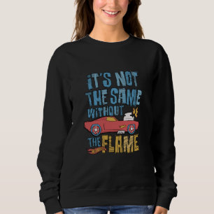 Sweatshirt Hot Wheels - Ce n'est pas pareil sans la flamme