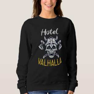 Sweatshirt Hotel Valhalla Odin Nordic Viking