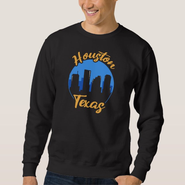 Sweatshirt Houston Texas Design pour le Houstonian (Devant)