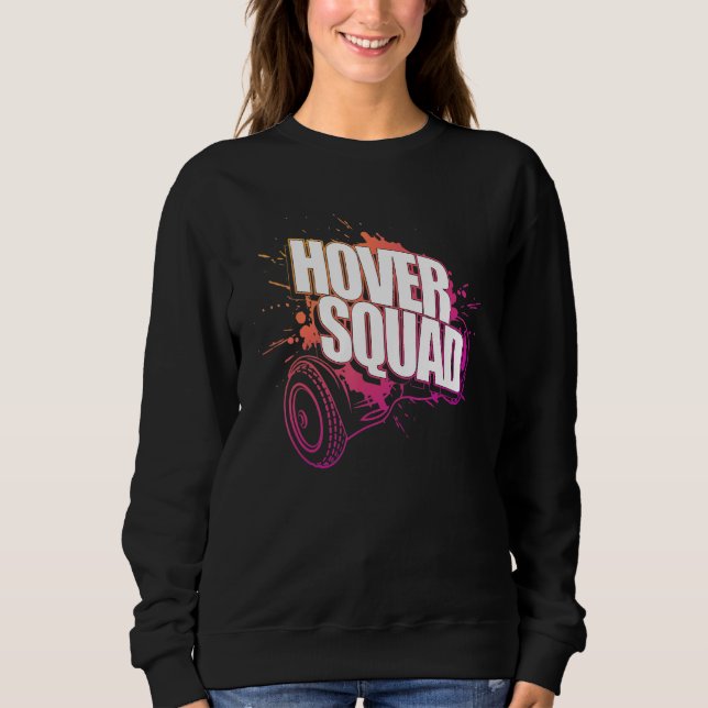 Sweatshirt Hoverboard de Cool de l'escouade de vol stationnai (Devant)