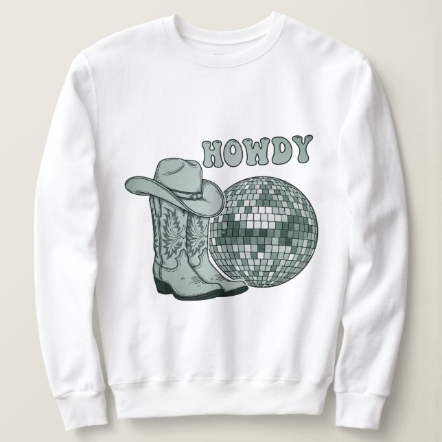 Sweatshirt Howdy (Design devant)