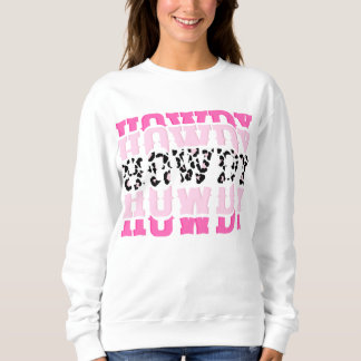 Sweatshirt Howdy Girl