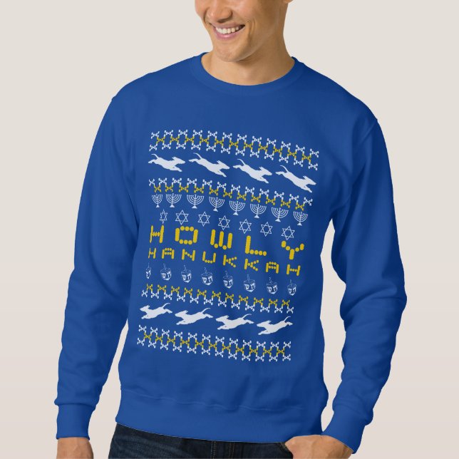 Sweatshirt Howly Hanoukka (Devant)